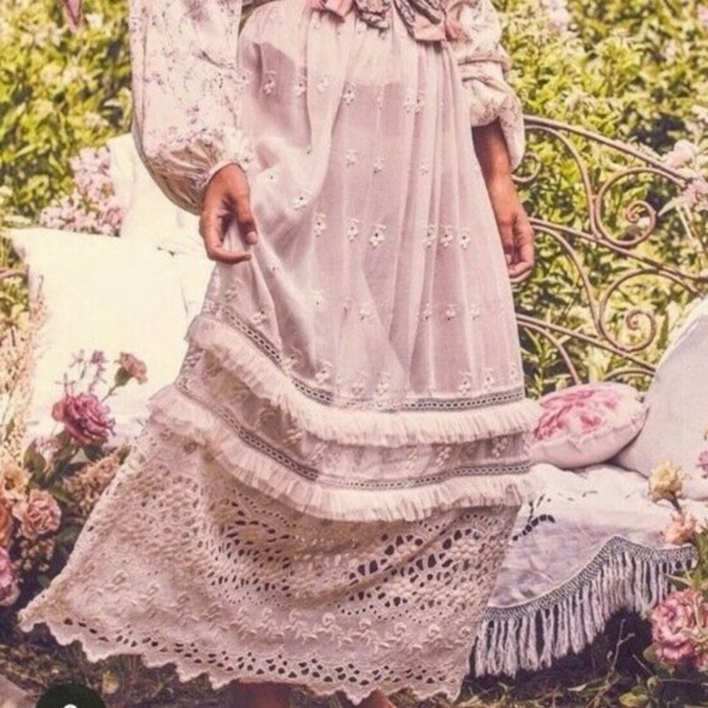 LOVESHACKFANCY SKIRT